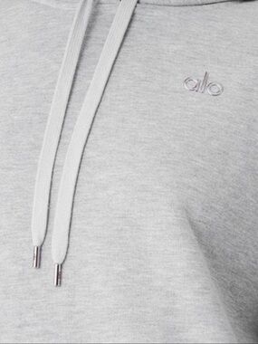 Alo Soft Light Gray Hoodie